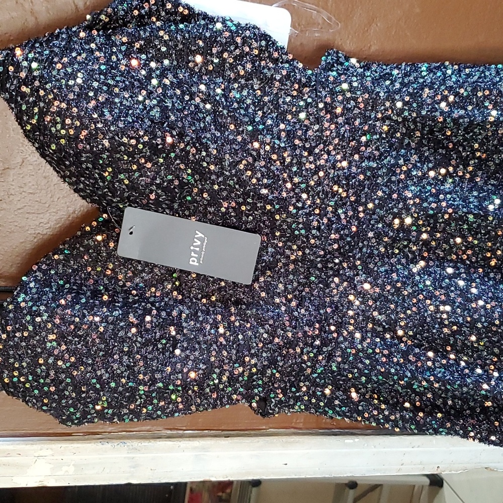 Always cute sequin mini dress